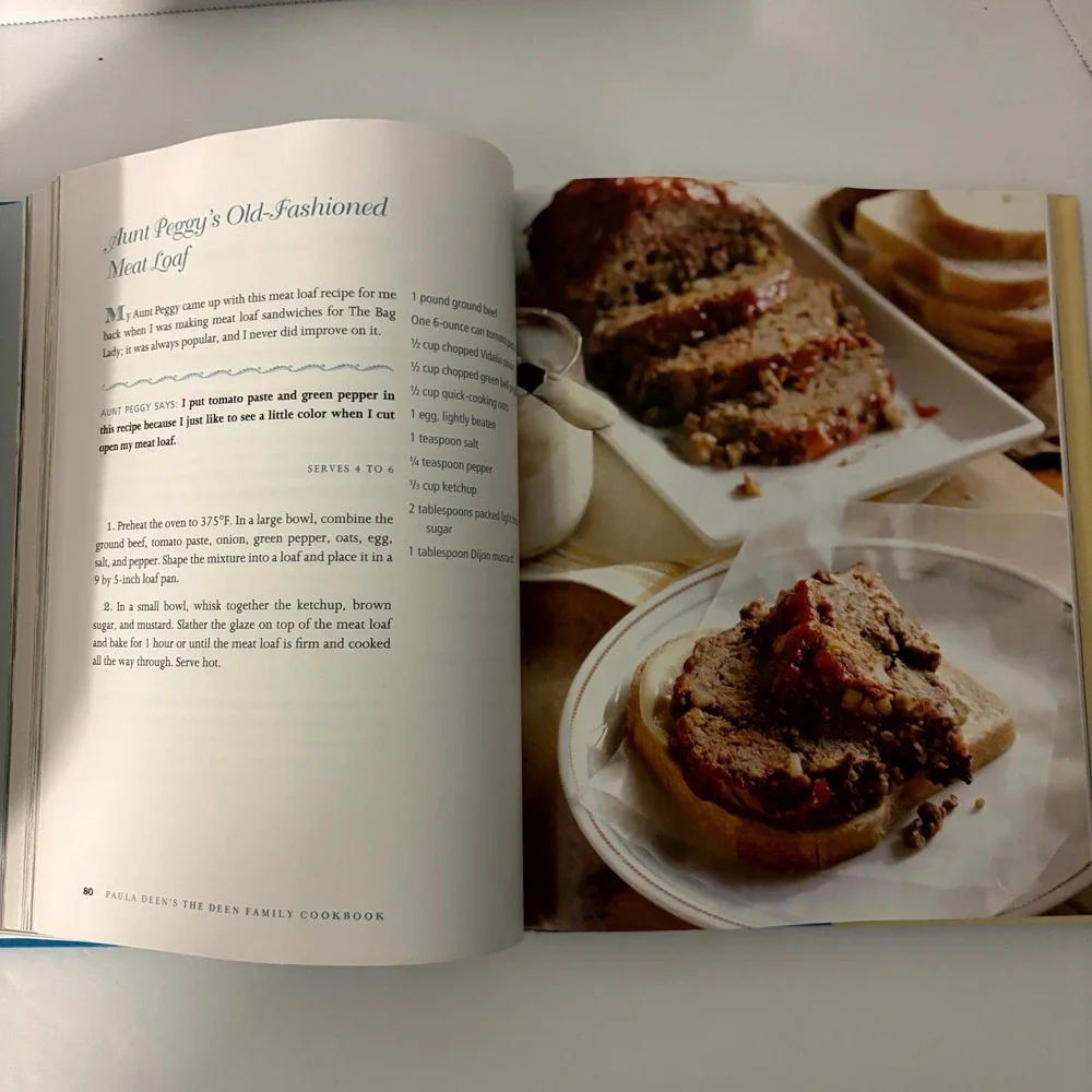 Paula Deen The Deen Family Cookbook Hardcover 1st Edition 2009 Southern Recipes